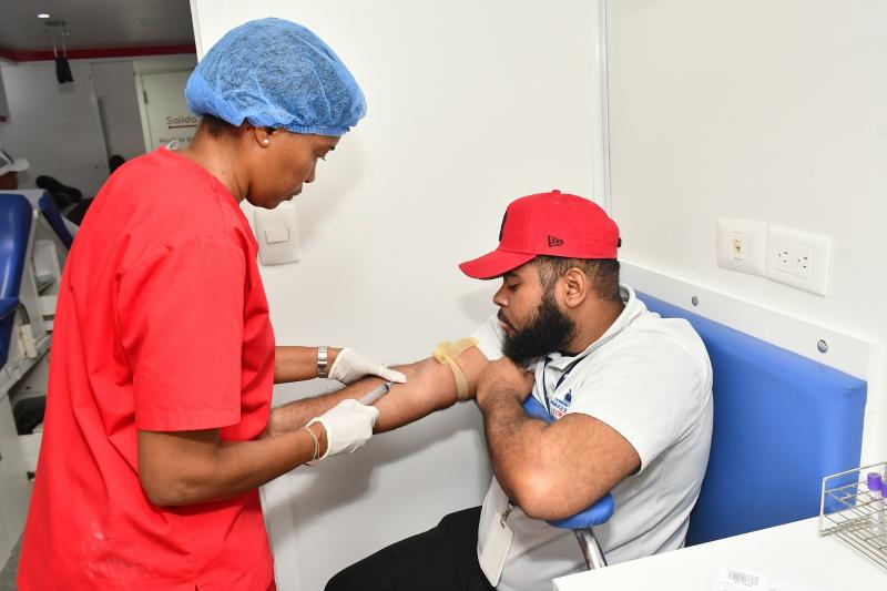 CONAPE apoyó la jornada de donación de sangre que desarrolló el Hemocentro Nacional