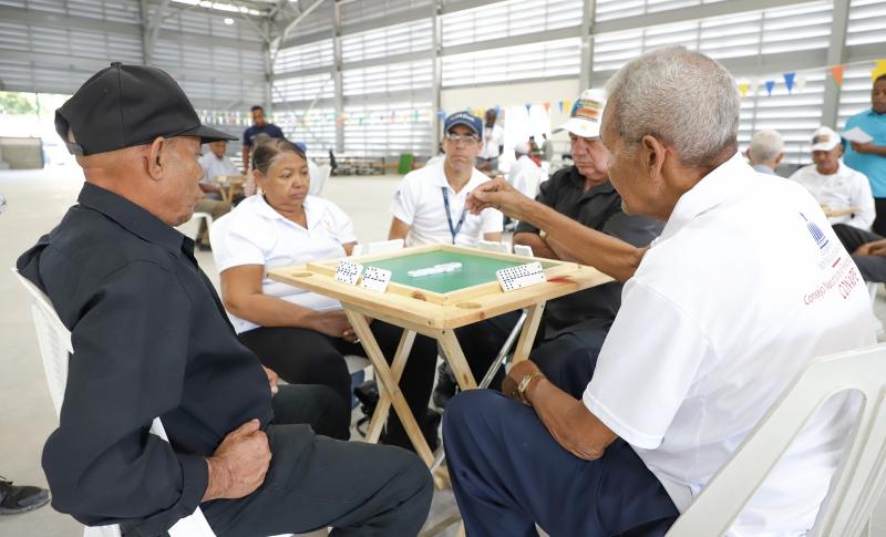 CONAPE y  URBE, realizaron el torneo denominado “Domino Adultos Mayores Nuevo Domingo Sabio”