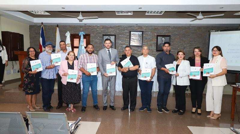 CONAPE, AFP Popular y UNFPA impulsaron la firma de convenio interinstitucionales en San José De Ocoa
