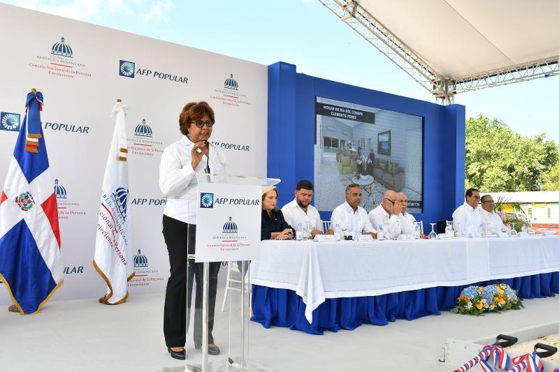 Presidencia, CONAPE Y AFP Popular inician trabajos de construcción de Hogar de Día en Pedernales