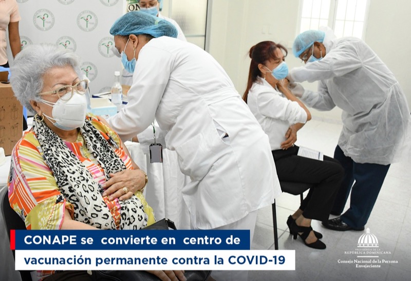 CONAPE se convierte en centro de vacunación permanente contra la COVID-19